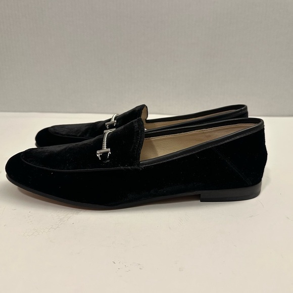 Sam Edelman Black Velvet Lior Loafers Size 8.5 US - Picture 3 of 13